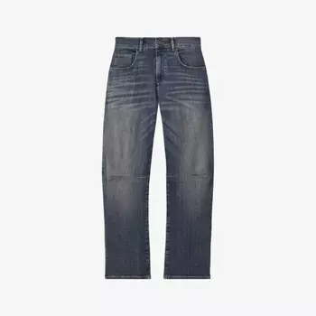 Джинсы Mahni с бочкообразным кроем и средней посадкой Reiss, синий