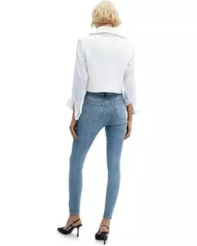 Джинсы MANGO Abby Jeans, цвет Mid Denim