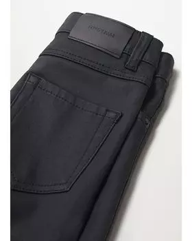 Джинсы Mango Coated Jeans, черный