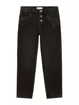 Джинсы MANGO KIDS Regular Jeans, антрацит