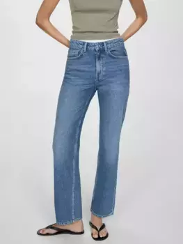 Джинсы Mango Matilda Straight, синий