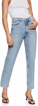 Джинсы MANGO Mom2000 Jeans, цвет Open Blue