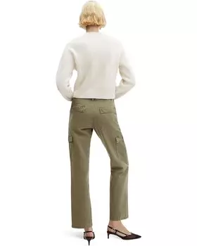 Джинсы MANGO New Cargo Jeans, хаки