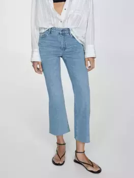 Джинсы Mango Sienna Flared, синий