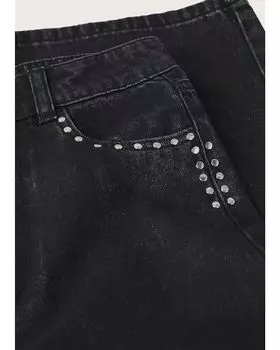 Джинсы Mango Stone Jeans, черный