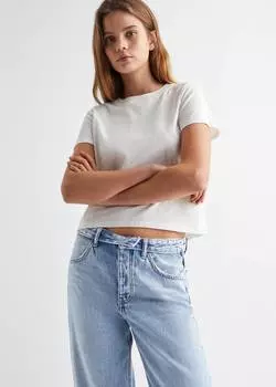 Джинсы MANGO, светло-синий