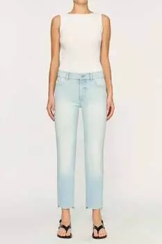 Джинсы Mara Straight Ankle в синем Isle DL1961 - Women's