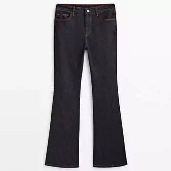 Джинсы Massimo Dutti High-waist Skinny, темно-синий