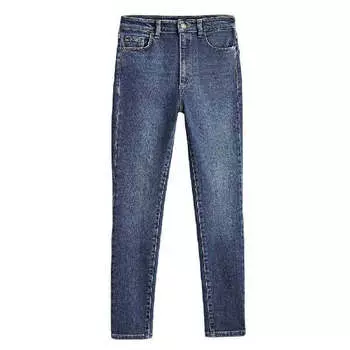 Джинсы Massimo Dutti Highwaist Skinny, синий