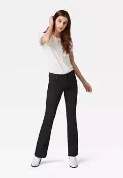 Джинсы Mavi Bootcut "BELLA MID-RISE", узкий крой, цвет Double Black Str