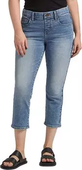Джинсы Maya Mid-Rise Capris Jag Jeans, цвет Del Mar