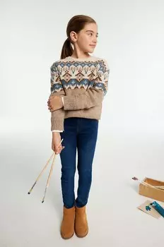 Джинсы Mayoral детские базовые джинсы, синий