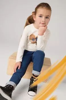 Джинсы Mayoral детские базовые джинсы, темно-синий