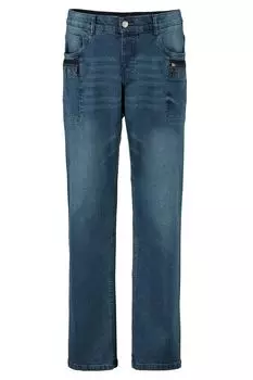 Джинсы Men Plus, светло синий