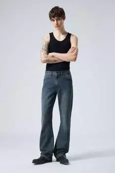 Джинсы Mercury с широкими штанинами Weekday, синий