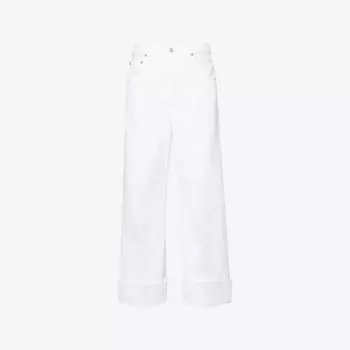 Джинсы мешковатые Citizens Of Humanity с высокой посадкой, белый