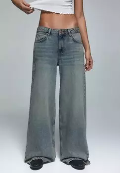 Джинсы мешковатые PULL&BEAR, синие
