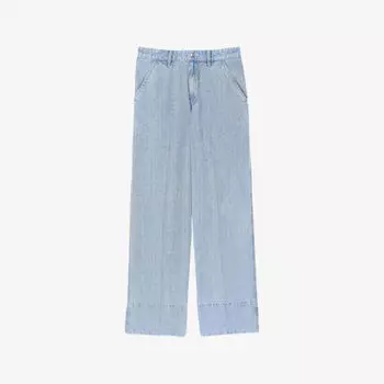 Джинсы мешковатые Sandro с заниженной талией, синий