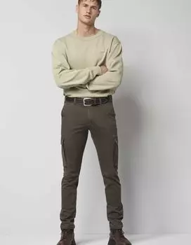 Джинсы Meyer Cargo Hose, оливковый