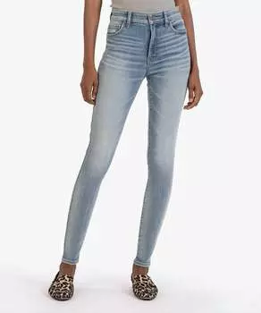 Джинсы Mia High Rise Fab Ab Slim Fit с атрибутами Wash KUT FROM THE KLOTH, цвет attributes wash