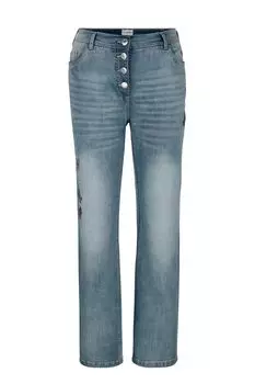 Джинсы MIAMODA, цвет bleached denim
