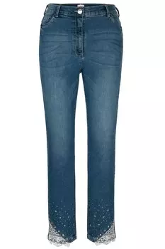 Джинсы MIAMODA, цвет bleached denim