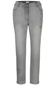 Джинсы MIAMODA, цвет grey denim