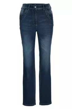 Джинсы MIAMODA Slim fit Jeans, цвет blue denim/dark blue