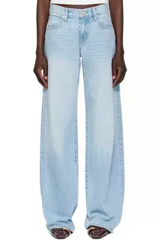 Джинсы Mica Slvrlake, серебряный