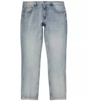 Джинсы Michael Kors Slim Fit Parker Indigo Bi-Stretch из денима, синий