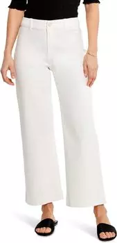Джинсы Mid-Rise Wide Leg Crop Jeans NIC+ZOE, цвет Paper White