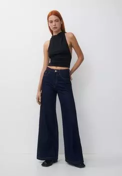 ДЖИНСЫ < Mid-Rise Wide-Leg PULL&BEAR