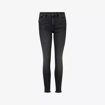 Джинсы Miller push up slim-fi средней посадки из эластичного денима Allsaints, черный