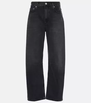 Джинсы Miro с высокой посадкой и широкими штанинами Citizens of Humanity, Domino