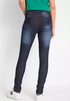 Джинсы MIT TASCHEN UND GUMMIBUND bonprix, темно-синий