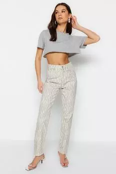 Джинсы - Многоцветный - Bootcut Trendyol, разноцветный