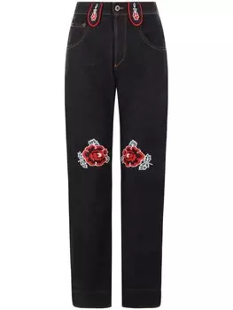 Джинсы Molly Goddard Cora, черный