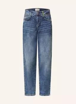 Джинсы Mom Cartoon, синий