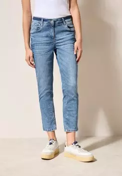 Джинсы мом Cecil, цвет Blau