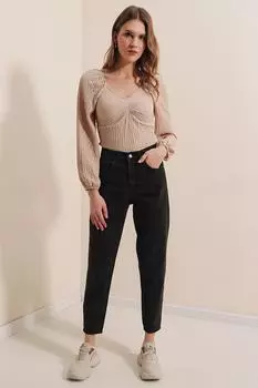 Джинсы Mom - Черный Bigdart