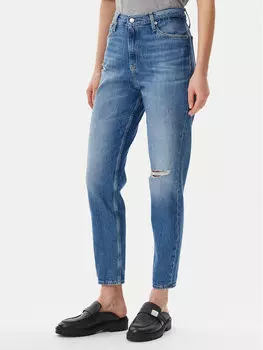 Джинсы mom fit J20J225140 Calvin Klein Jeans, синий