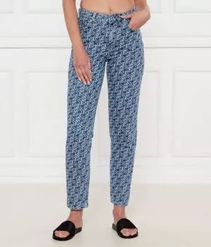 Джинсы Mom fit Karl Lagerfeld Jeans, синий