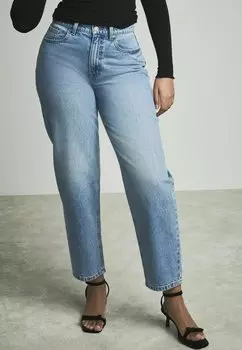 Джинсы Mom Fit REGULAR FIT Next, синий