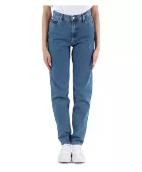 Джинсы Mom Fit с завышенной талией Calvin Klein Jeans, синий