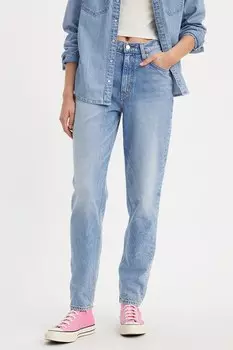 Джинсы Mom в стиле 80-х с высокой талией Levi'S, синий