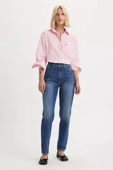Джинсы Mom в стиле 80-х с высокой талией Levi'S, индиго