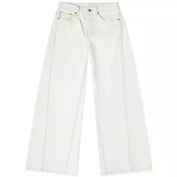 Джинсы Moncler X Alicia Keys Wide Leg, белый