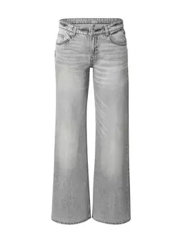 Джинсы Monki Wide leg Jeans, серый деним