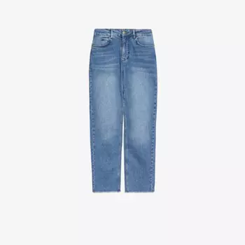 Джинсы Morgani из смесового органического хлопка стрейч с высокой посадкой Ted Baker, цвет mid-wash