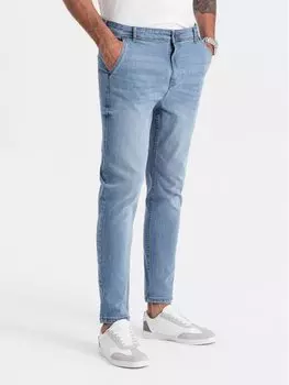 Джинсы-Морковки Ombre, синий